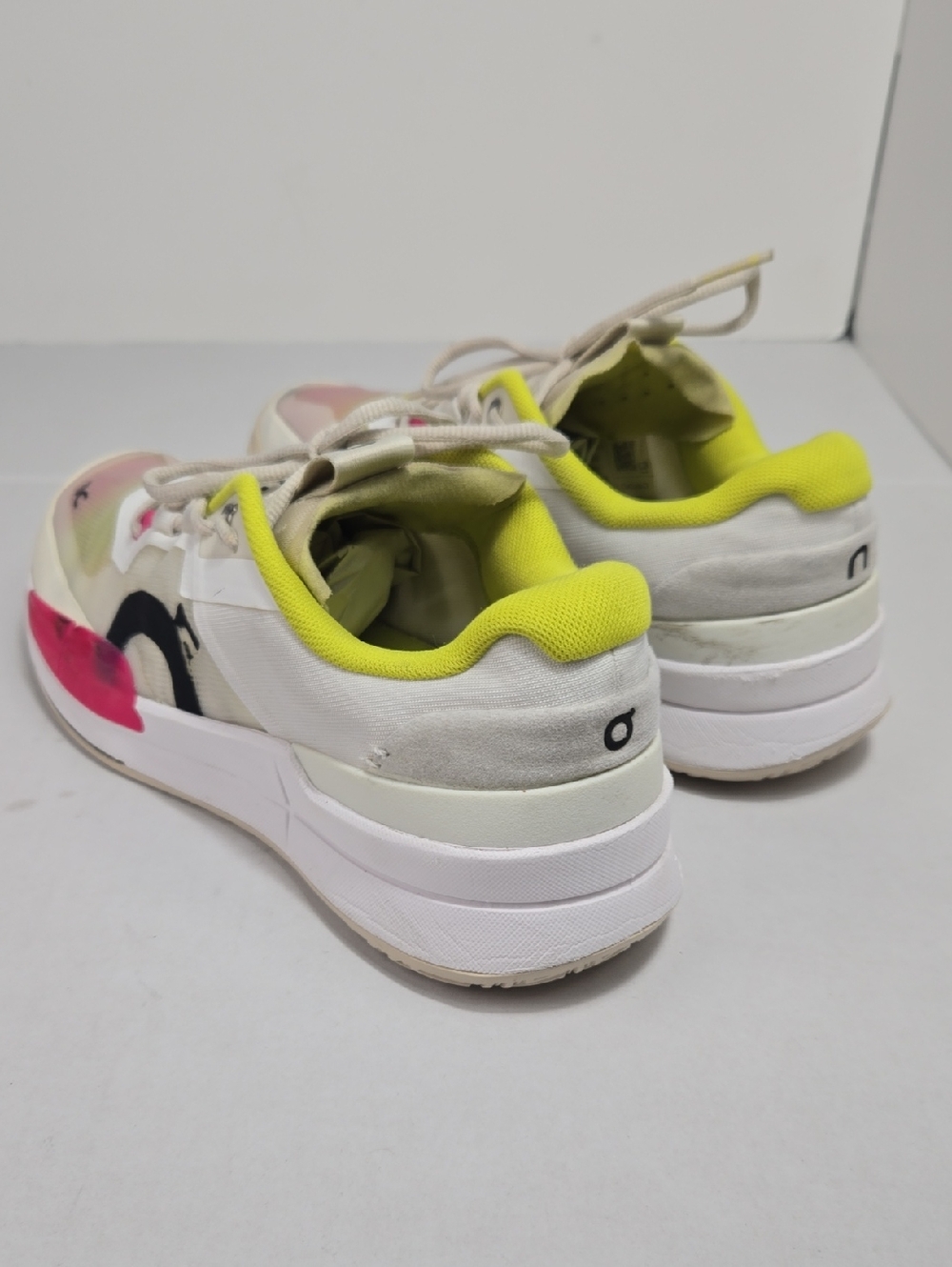 Size 11.5 - ON The Roger Pro 2 White Lime Men Speed Board Sneakers Athletic. - Picture 5 of 9